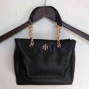 Tory Burch Black Leather Bag